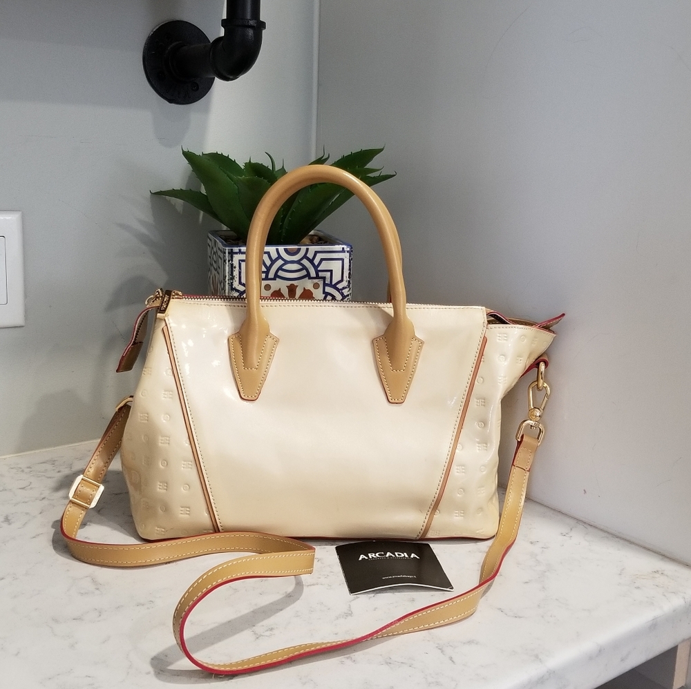 👜ARCADIA ITALIAN LEATHER HANDBAG